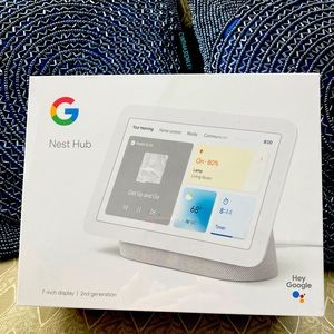Google Nest Hub, 2nd generation, 7-inch display